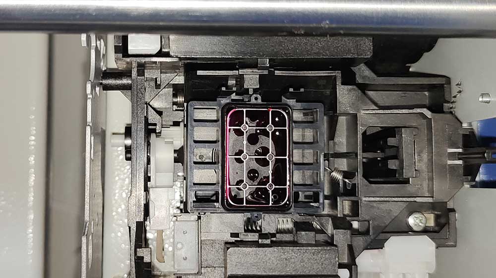 capping system of a3 dtg printer