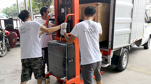 uv printer shipping and delivery