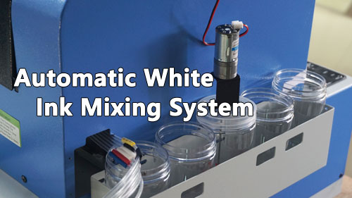 white ink mixing a4 dtg printer