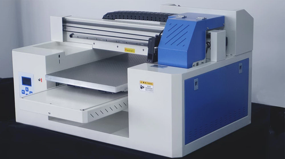 Small size uv flatbed pritner with Rotray jig