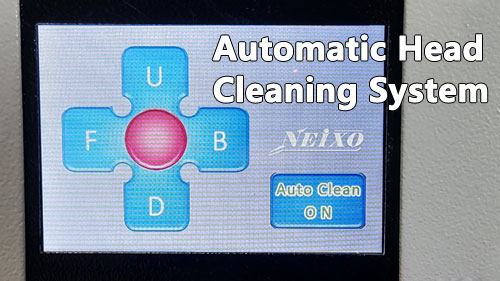 auto head cleaning for DTG printer