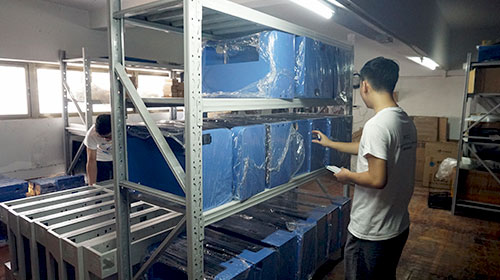 Material warehouse of uv printer manufacturer