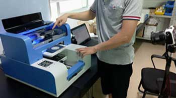 technical supoport for small size uv printer