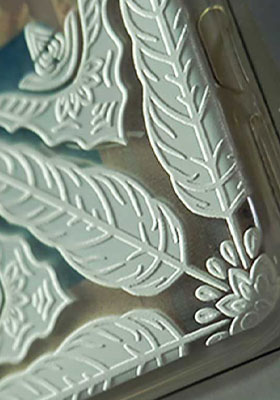 embossed effect printing