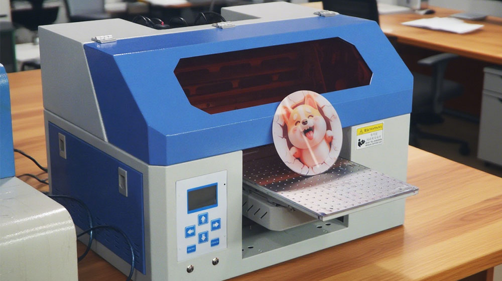 a4 uv printer white ink printing