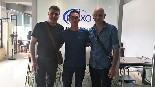 Customer in Visiting to Neixo Factory