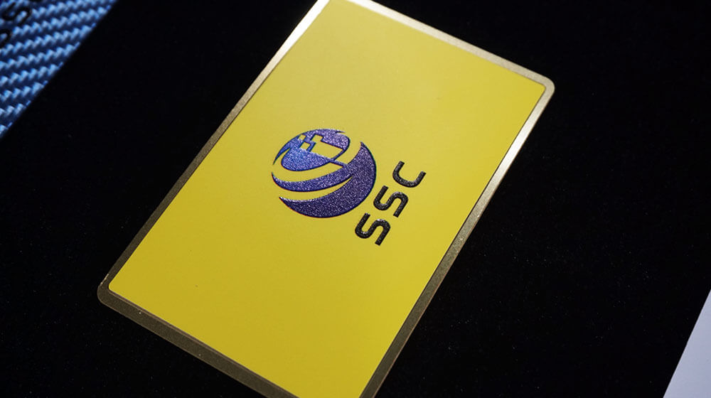 Corporate Logos printing with rfid card printer