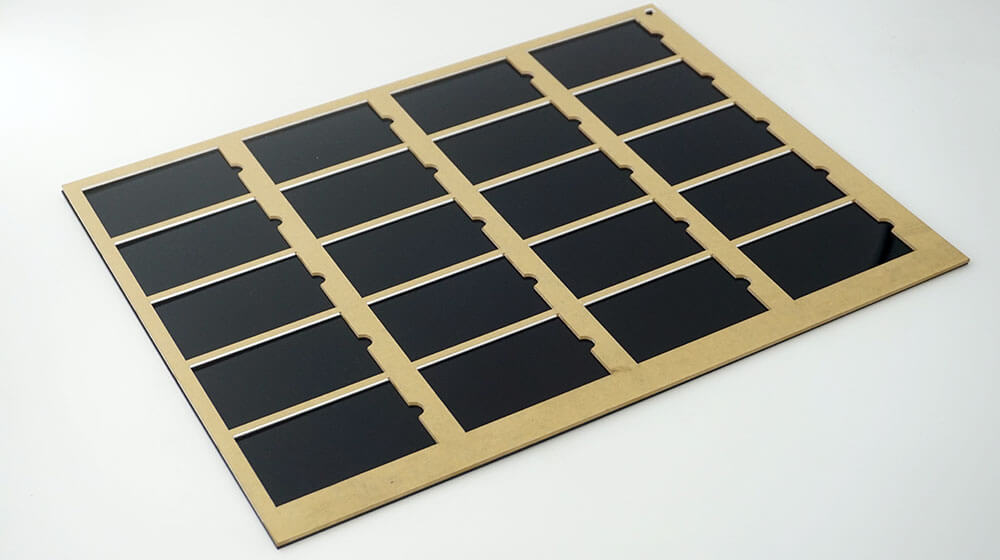 Jig for rfid card printer