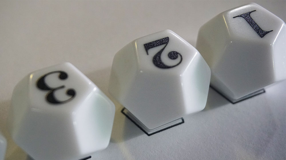 Polyhedral Dice Printing​