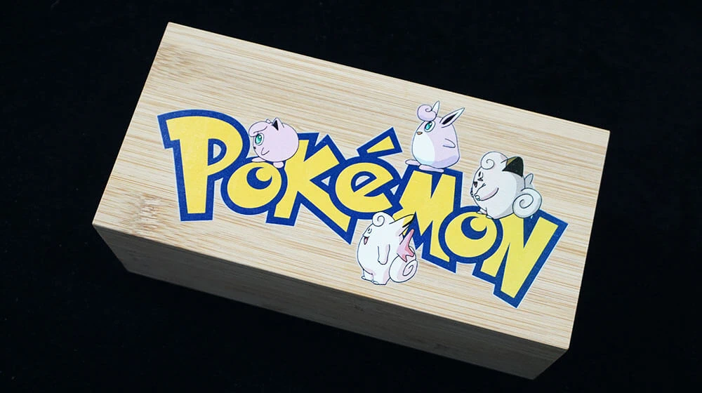 Wood packaging printing