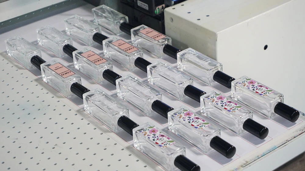 Glass packaging printing