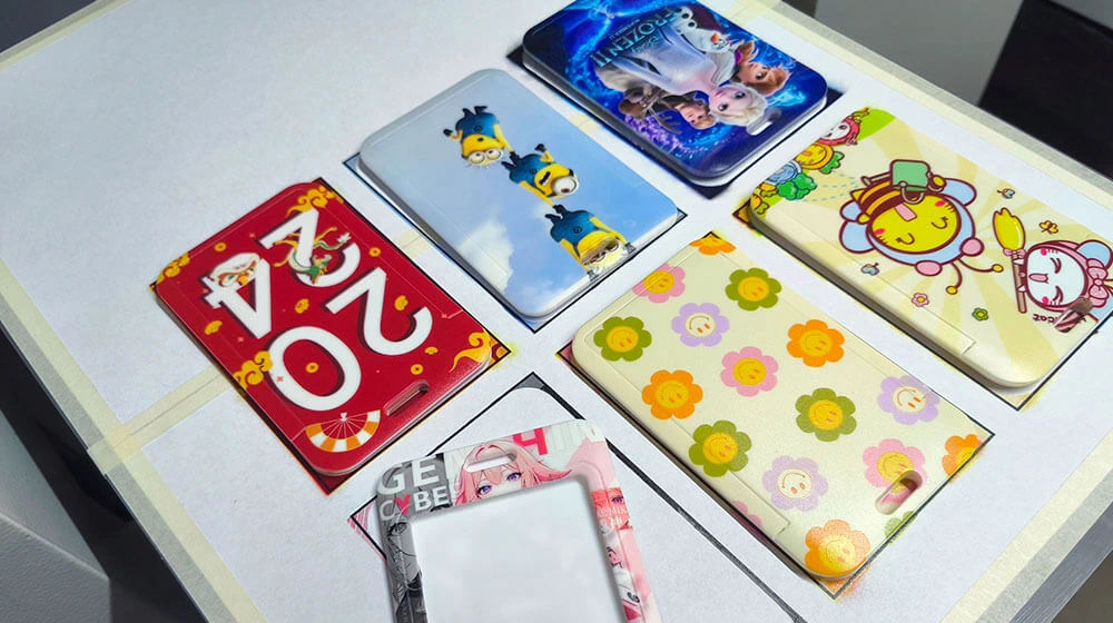 card sleeves printer