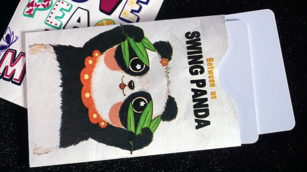 card sleeves printer