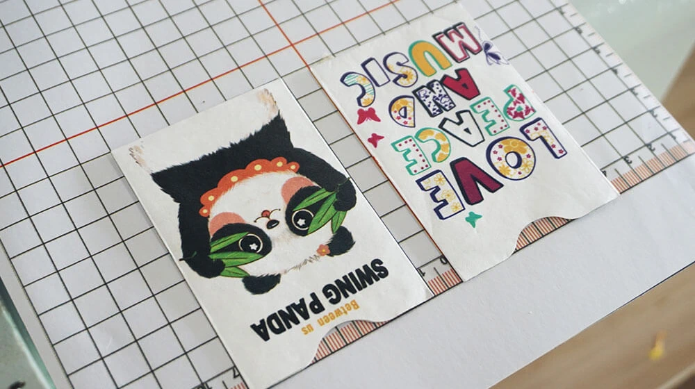 card sleeves printer