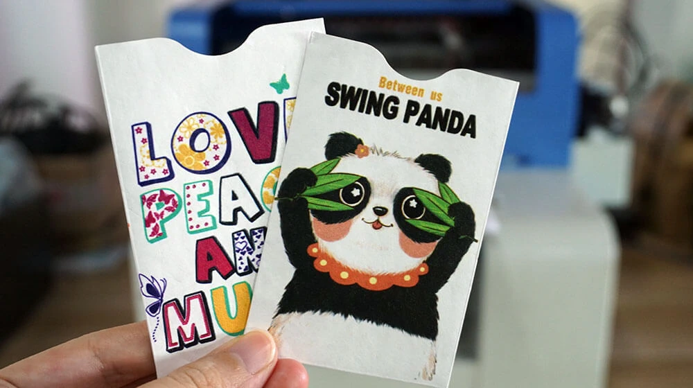 card sleeves printer