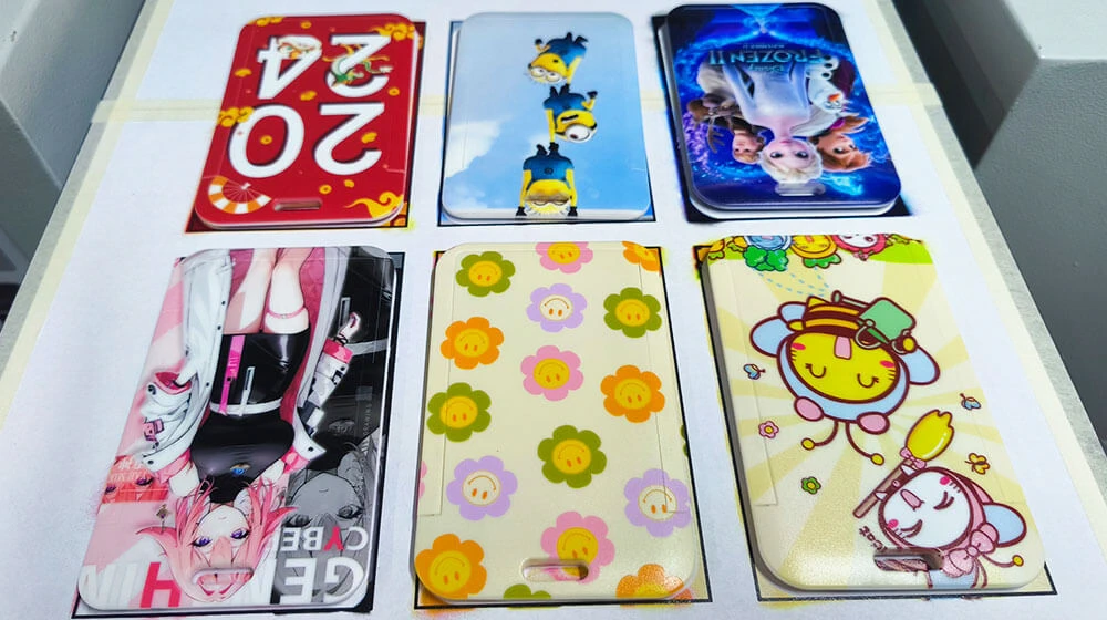 card sleeves printer