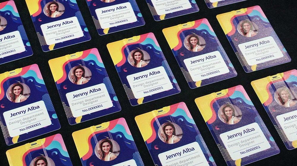 employee id card printer