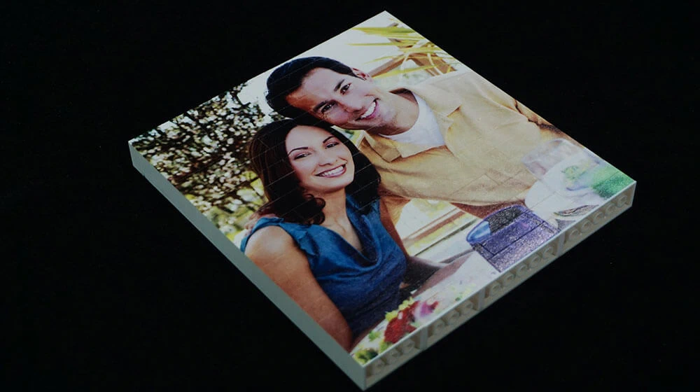 Rectangle lego brick printing