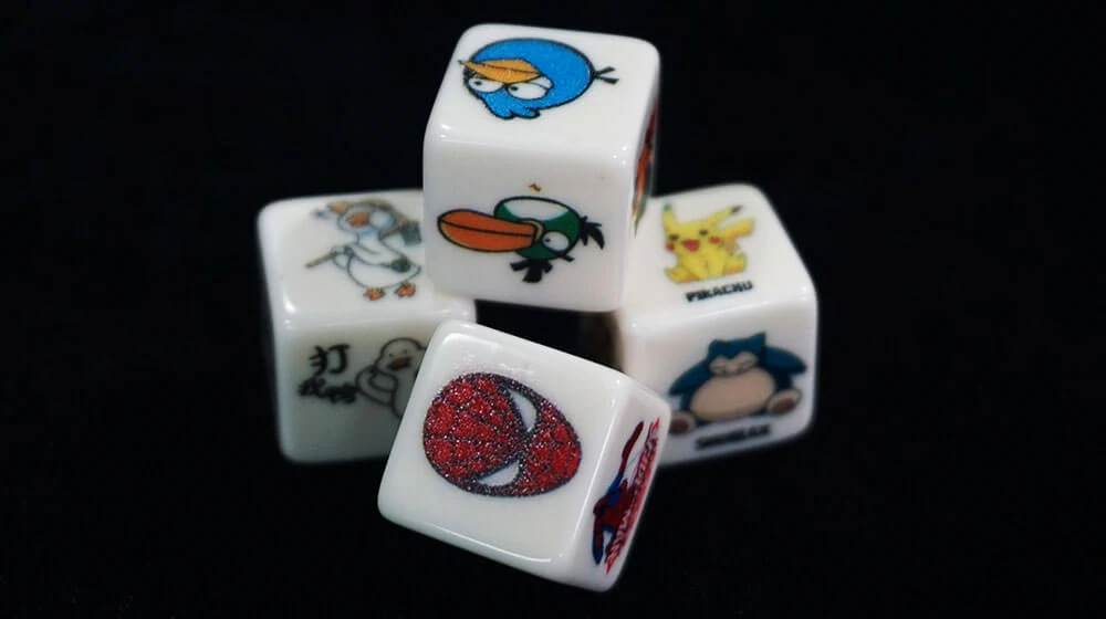 Custom Board Game Dice