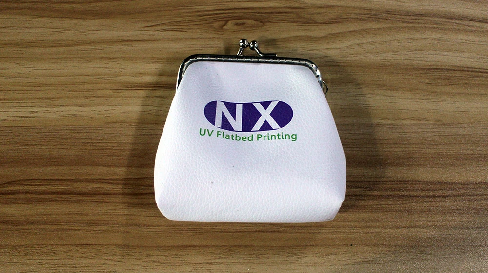 company logo and name print by purse printer