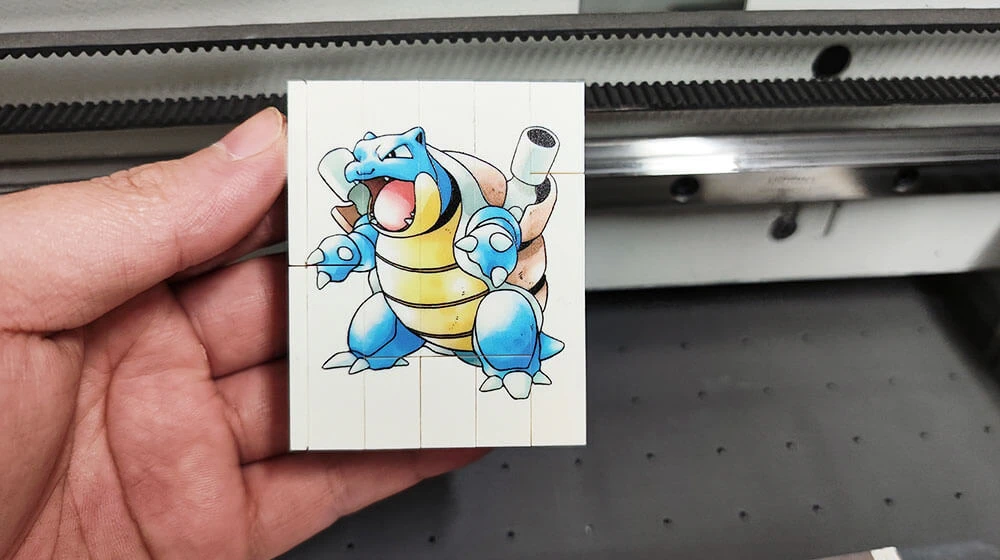 print text by toy printer