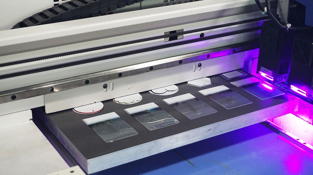 Name Tag Printer white ink printing