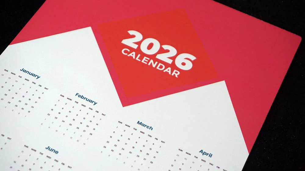 calendar printer machine