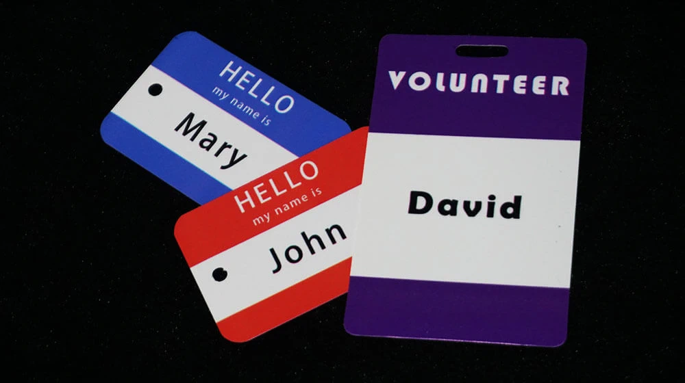 Small Badge Printing