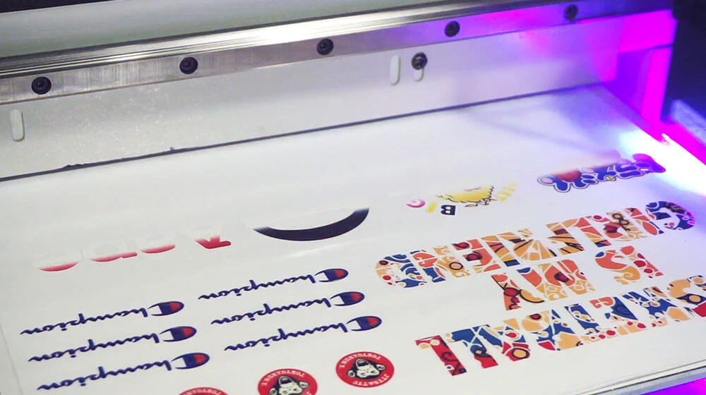 6090 uv printer support DTF printing