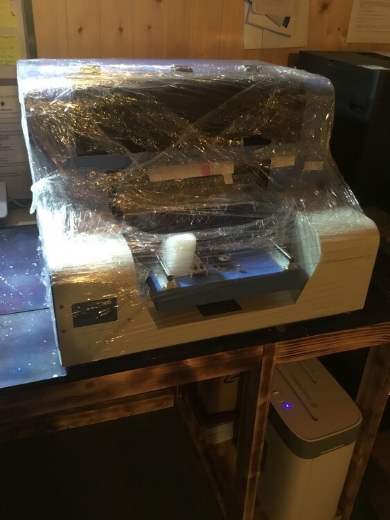 review photos of a3 dtg printer