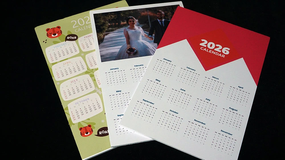 calendar printer machine