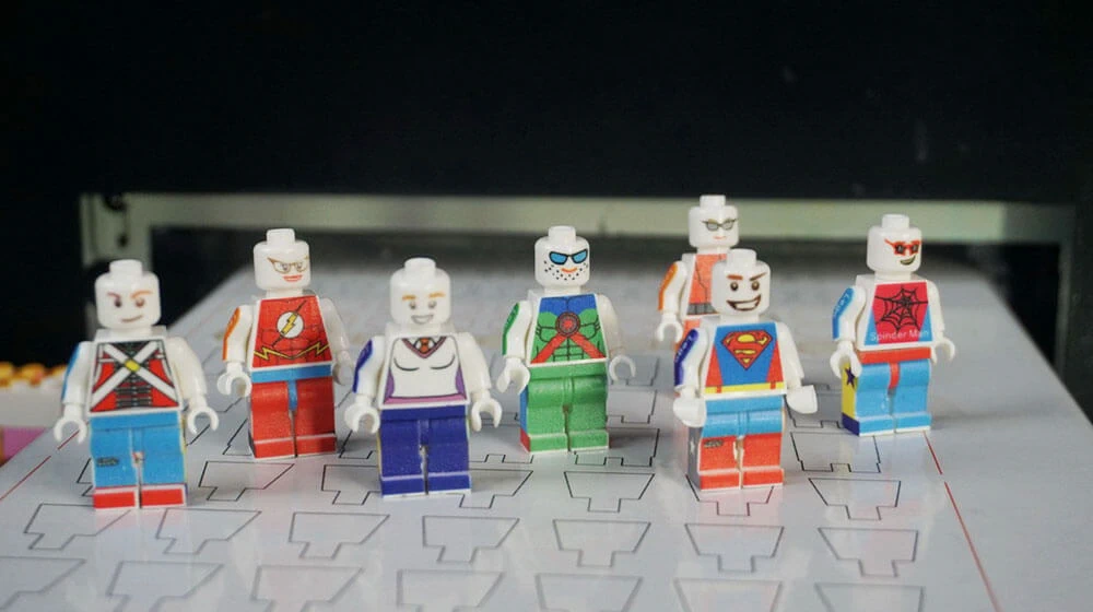 uv printer for lego minifigures